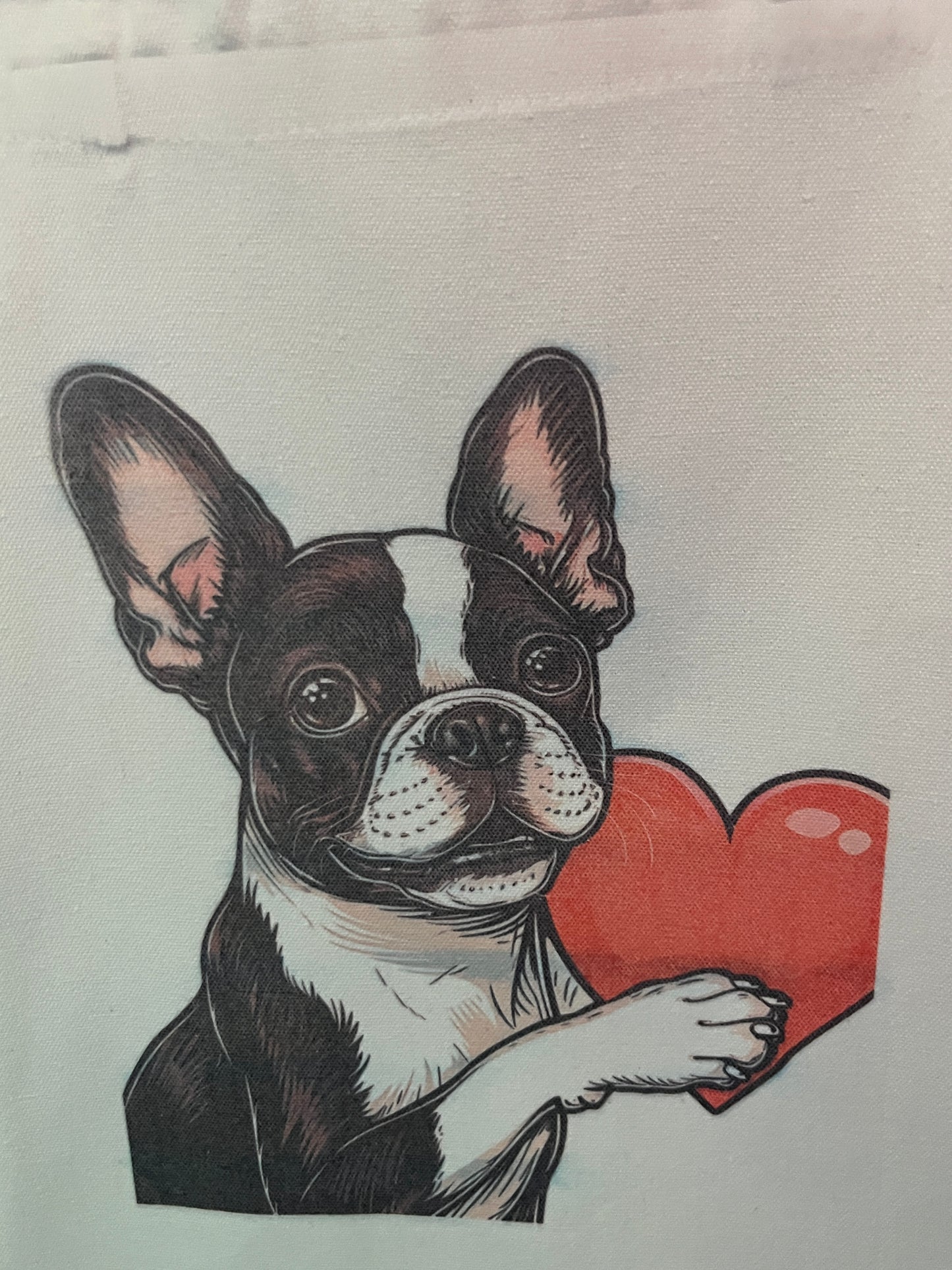 Tote Bag- Boston Terrier #201