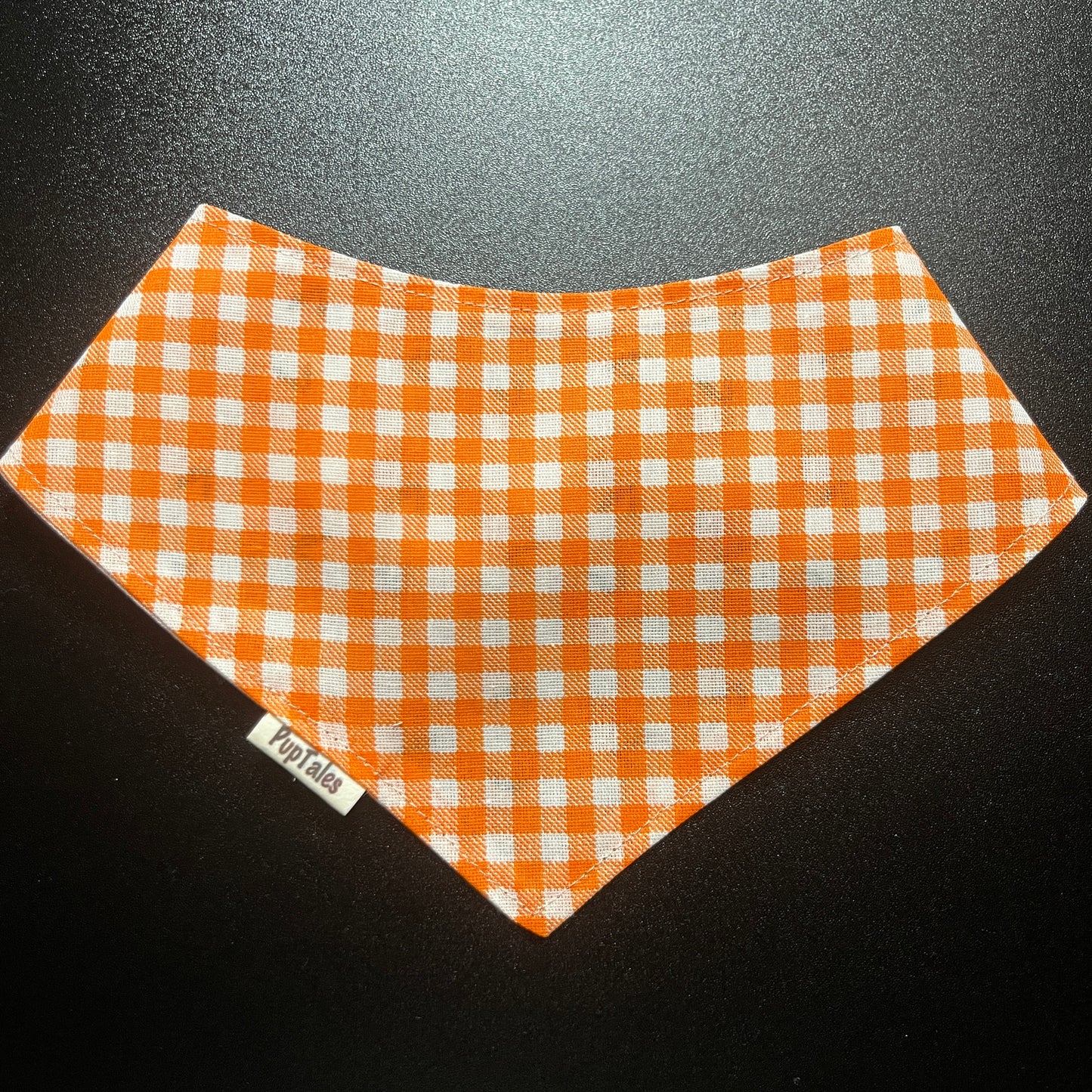 Peaches/Organge Gingham #114