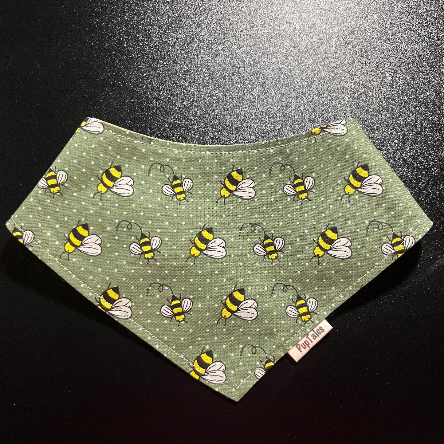 Bees-Green/Green Pindots #127