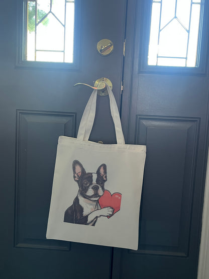 Tote Bag- Boston Terrier #201