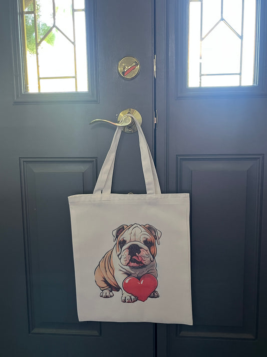 Tote Bag- Bull Dog #206