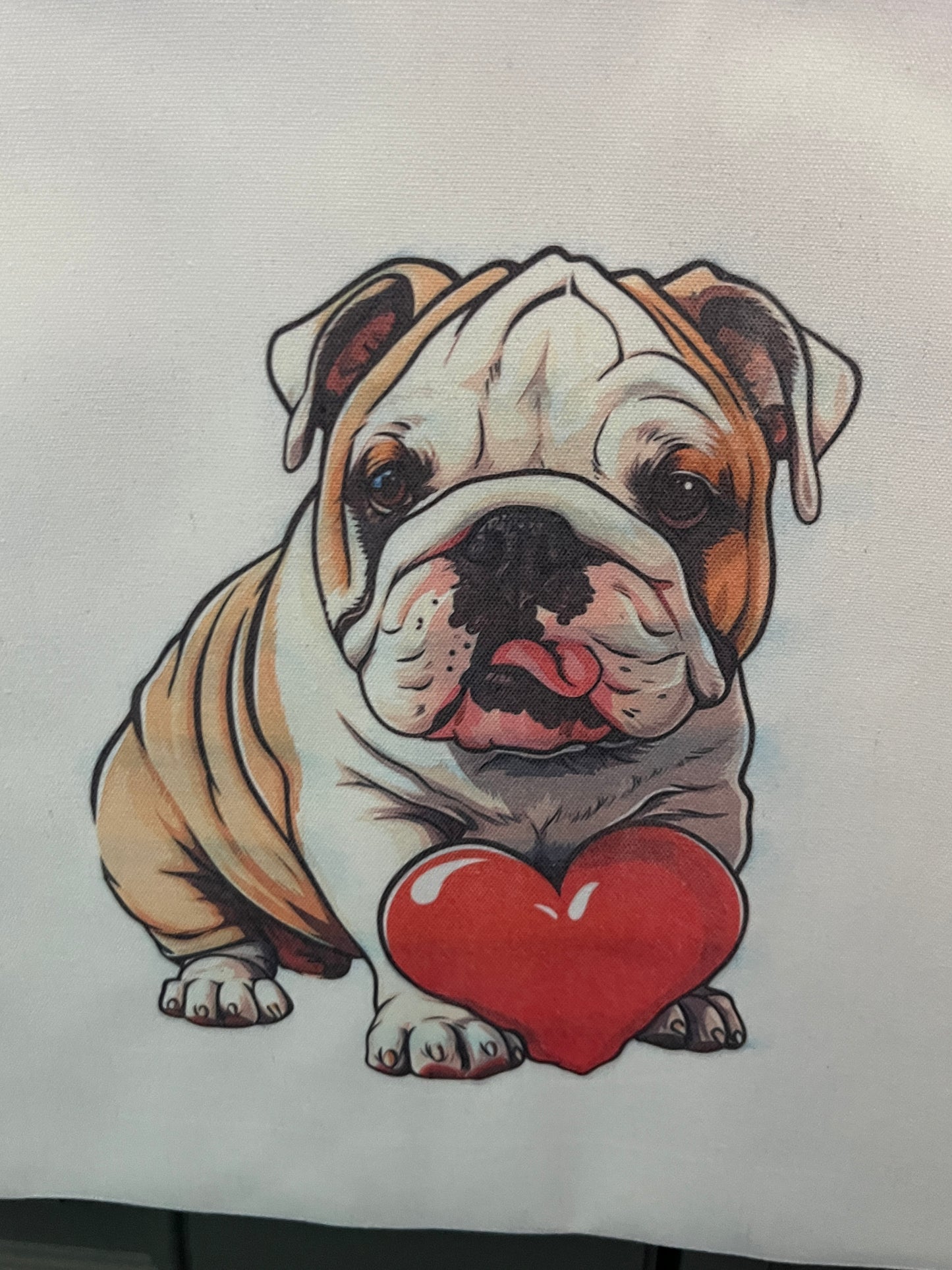 Tote Bag- Bull Dog #206