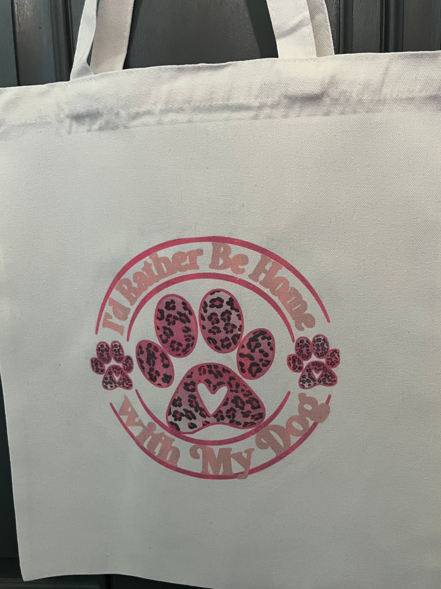 Tote Bag- I'd Rather Be Home #210