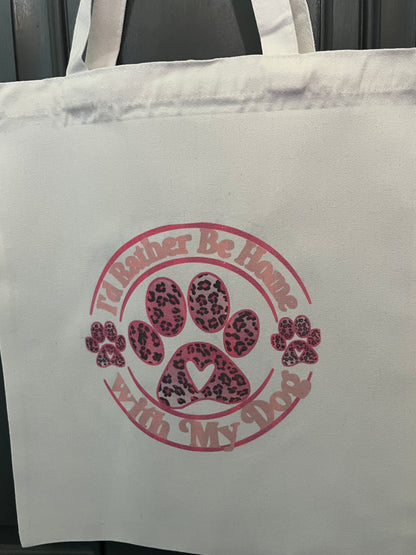 Tote Bag- I'd Rather Be Home #210