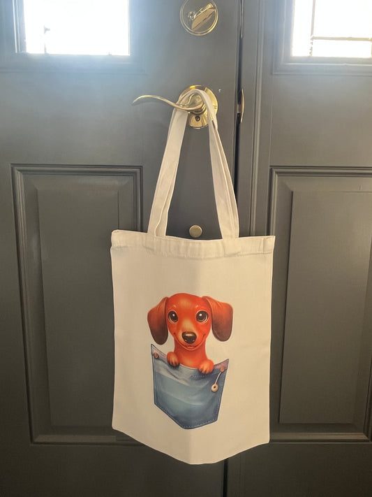 Tote Bag- Dachshund #203