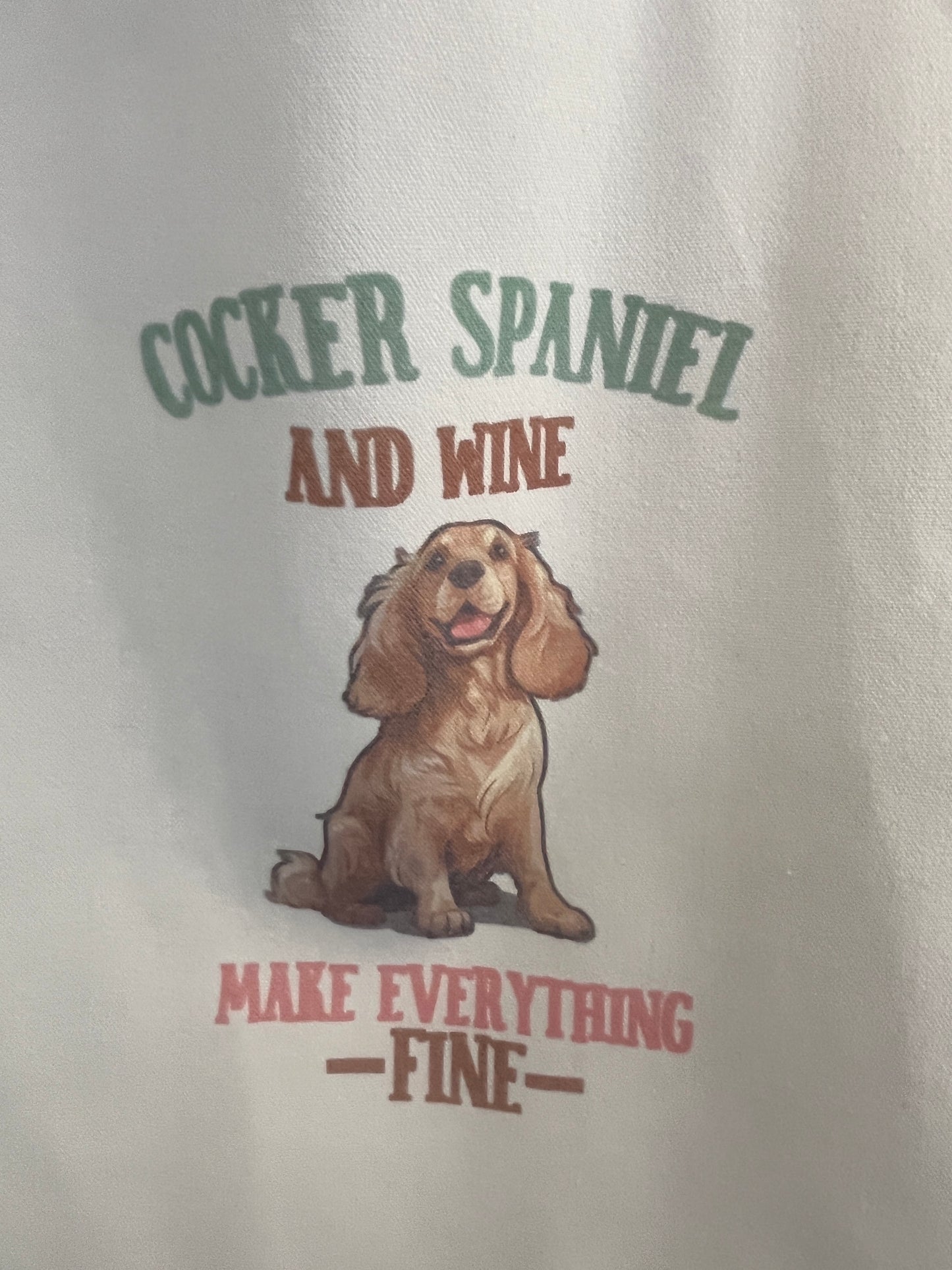 Tote Bag- Cocker Spaniel #209