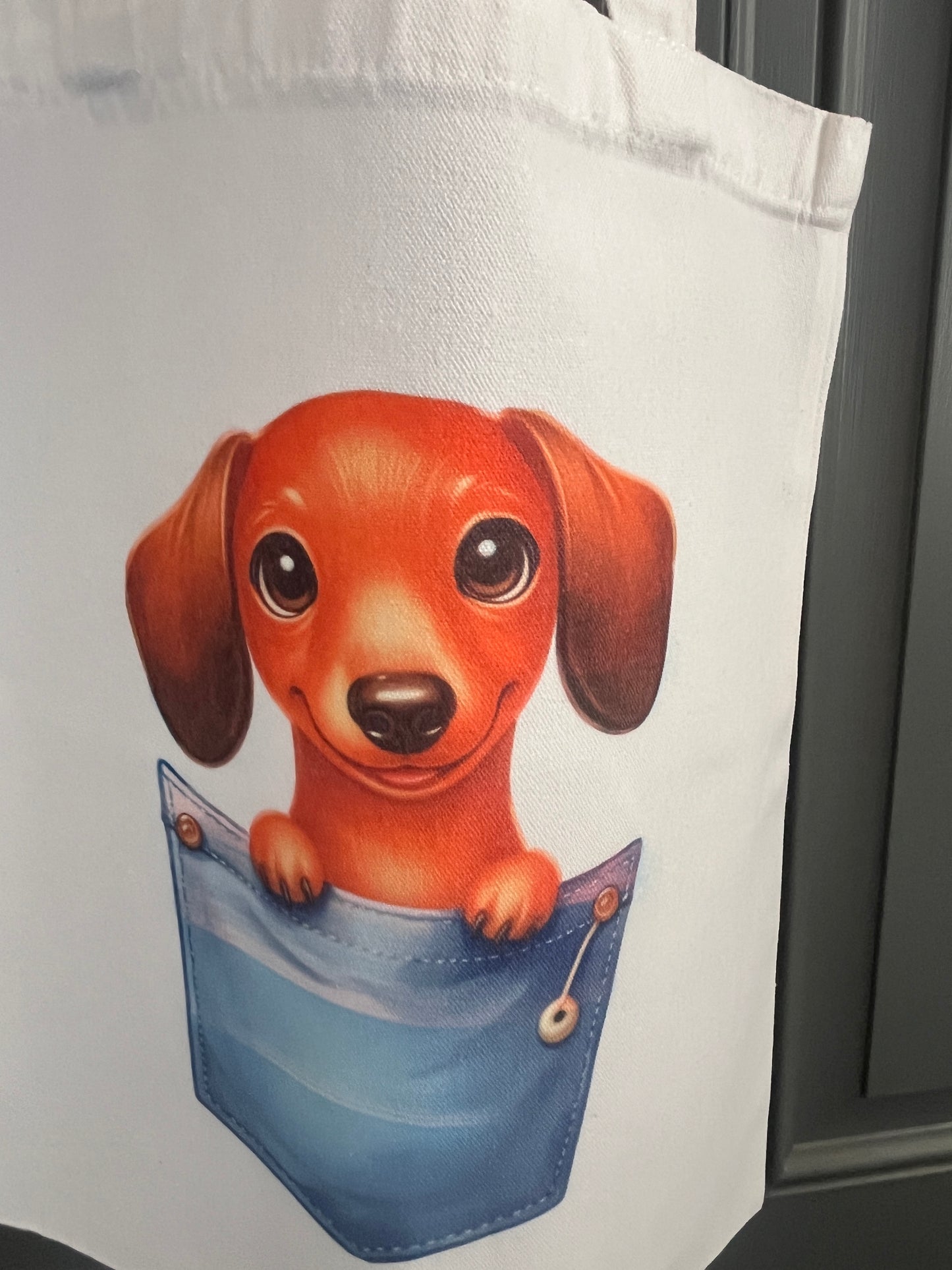Tote Bag- Dachshund #203