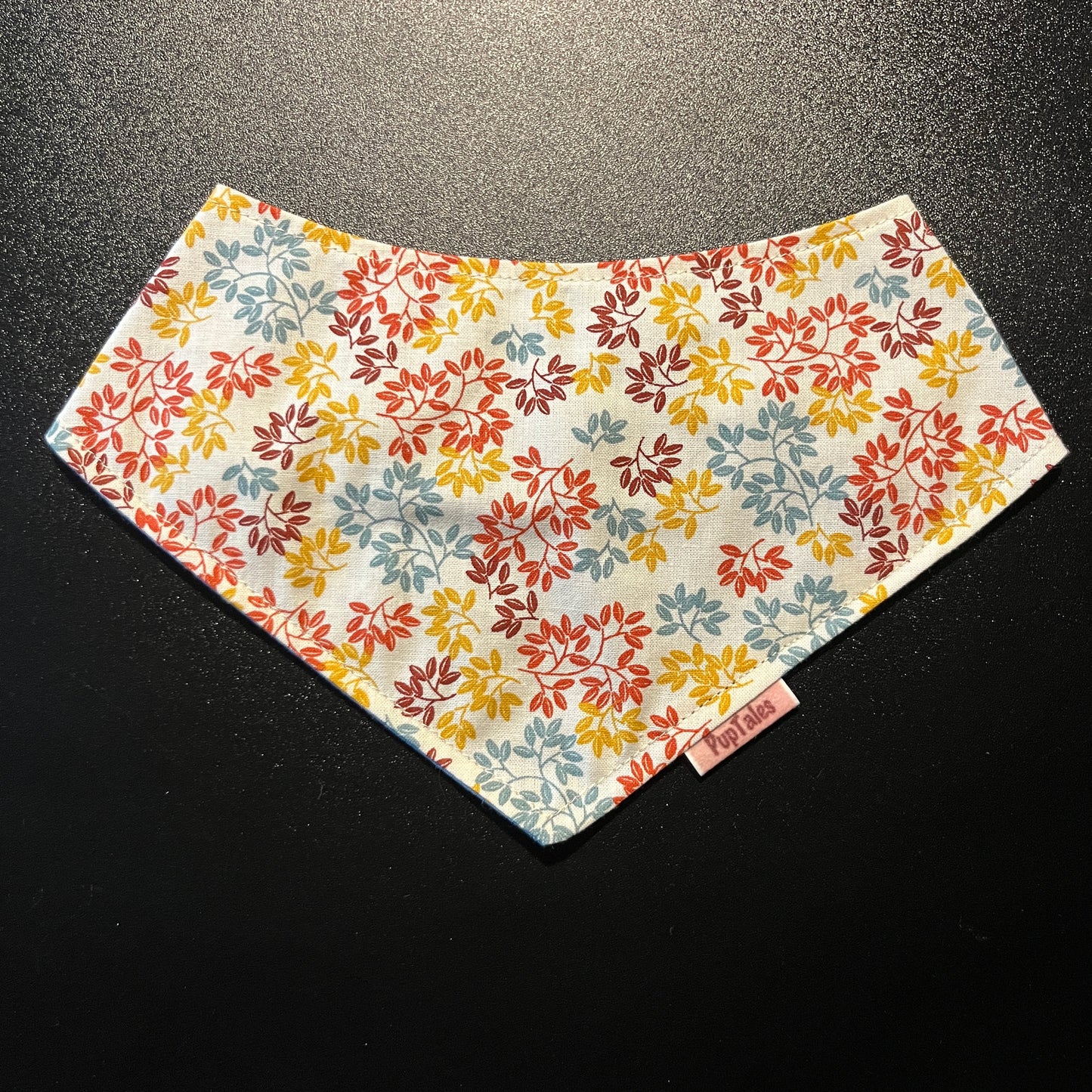 Fall Leaves/Polka Dots #135