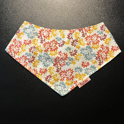 Fall Leaves/Polka Dots #135