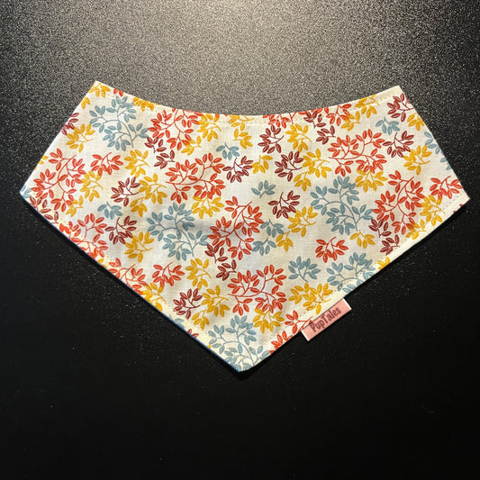 Fall Leaves/Polka Dots #135