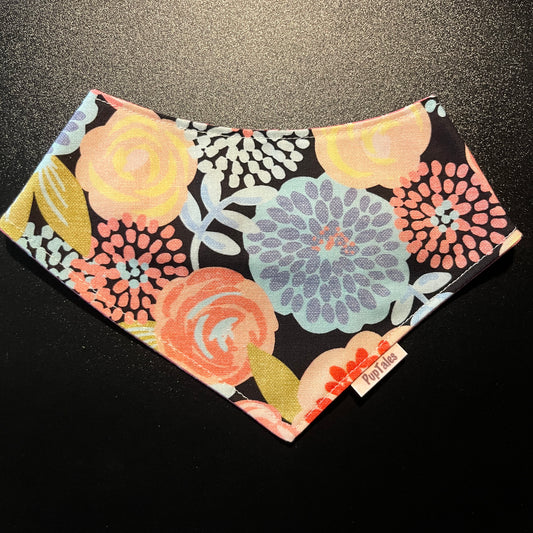 Flowers/Peach geometric #136