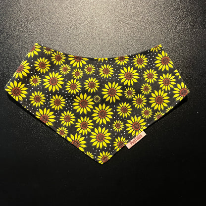 Sunflowers/Black Polkadots #139